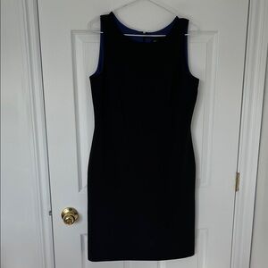 Elegant Black Laura petites Sleeveless Dress